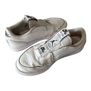 Nike Air Jordan 1 Women’s Retro Low Slip On Snap White Sneaker AV3918-100 Sz 7.5